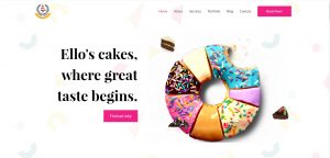 Ecommerce Website Design Lagos Web Agency Lagos Designers Abuja Nigeria ELLOS CAKES